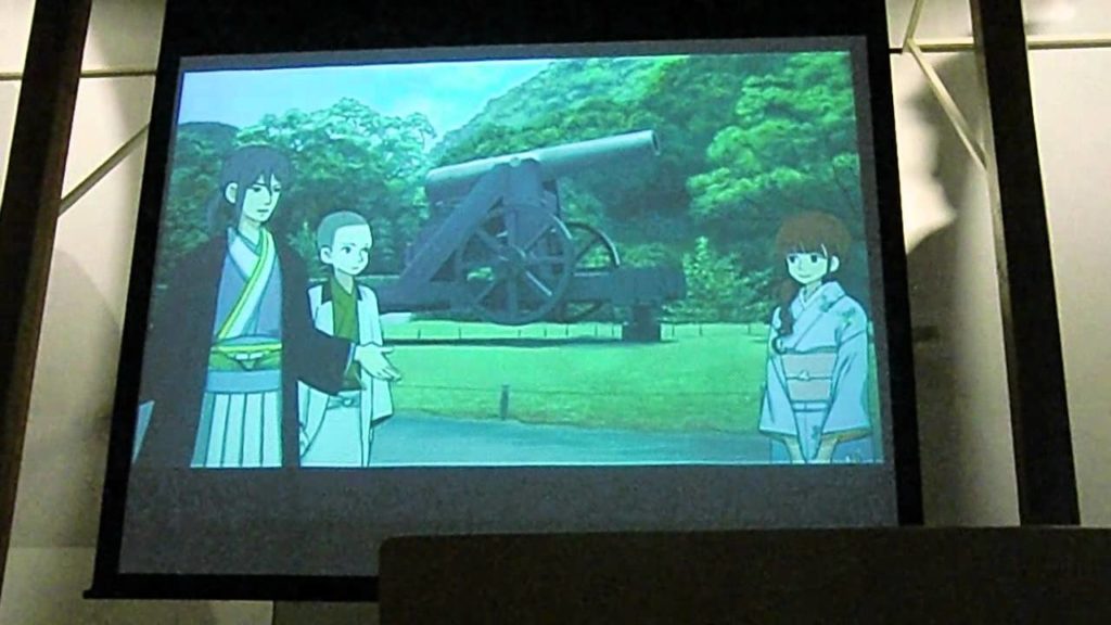 Anime Explanation of How The Shimadzu Family First Were Able to Make Canons in Kagoshima, Japan