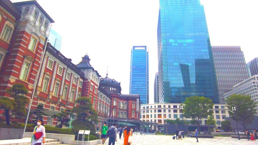 【4K】東京駅周辺を散歩 Walk around Tokyo Station【June 2020】