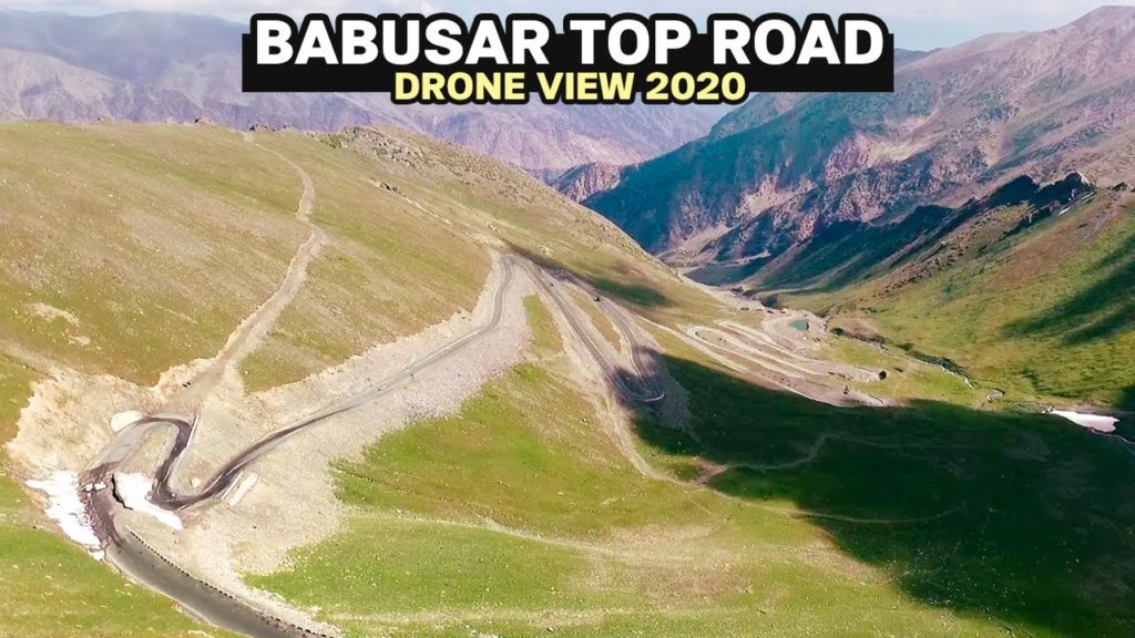 Babusar Top Road Drone View 2020 - Connecting Hunza & Naran - Travel Pakistan
