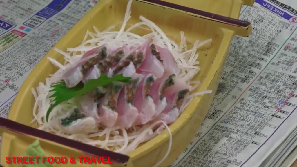 Parrotfish Sashimi JAPANESE STREET FOODS Parrotfish Sashimi JAPANESE STREET FOODS