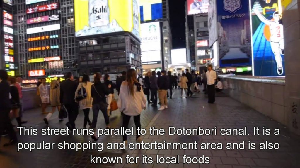 Japan Trip: Dotonbori bustling town with local foods & neon lights, Osaka