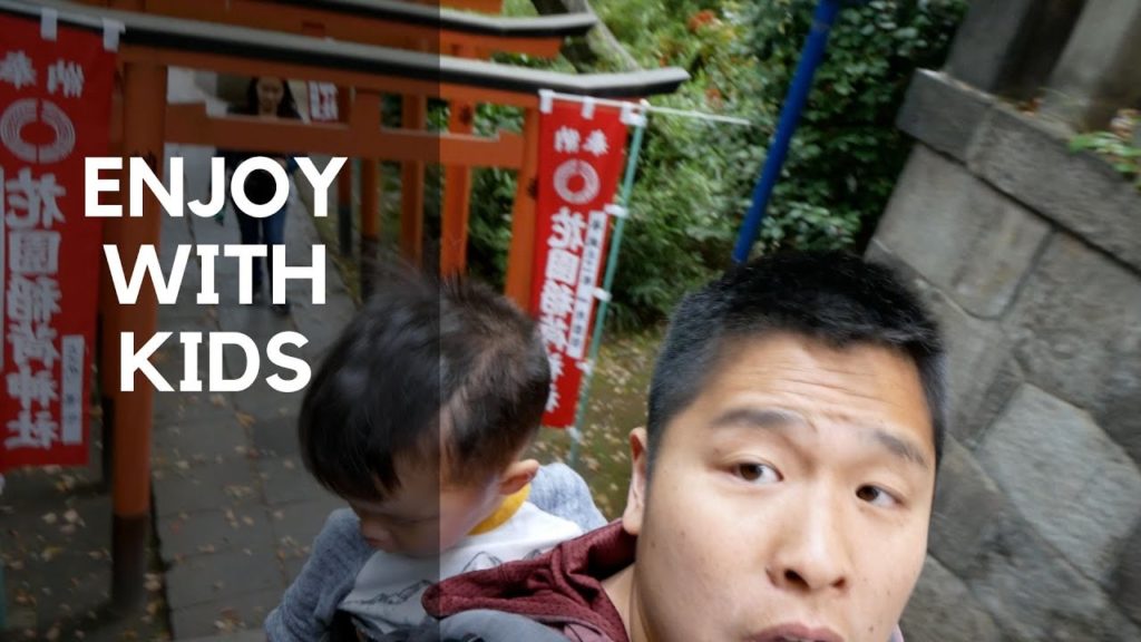 asakusa with kids - international travel as a new dad