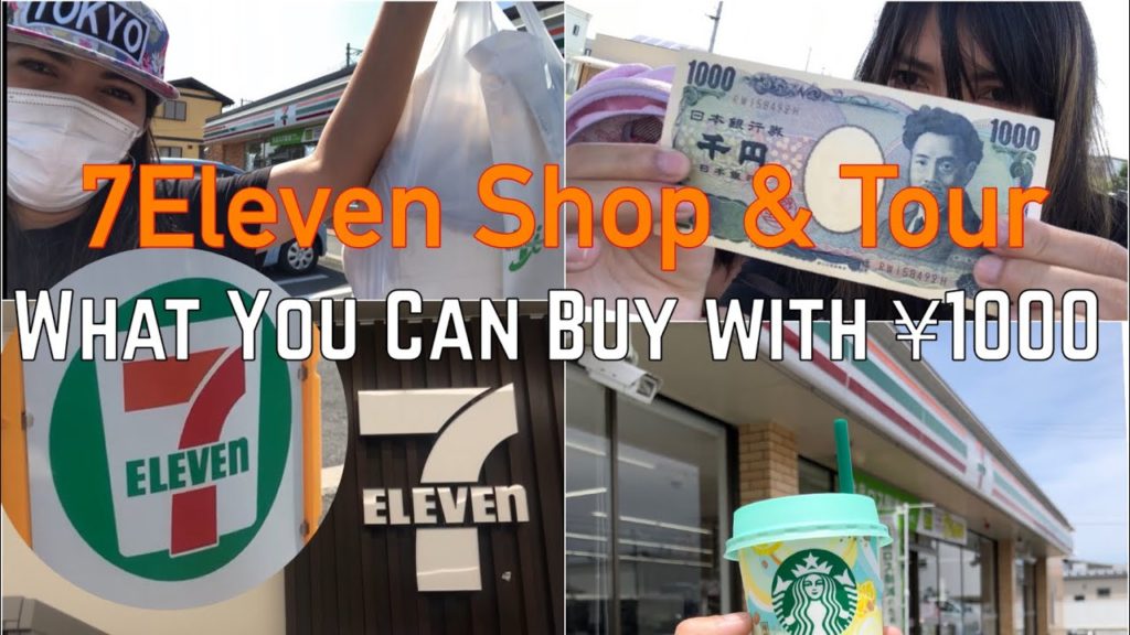 7eleven Shop & Tour | How I spend my ¥1000 on Japanese Convenience Store Vlog #06