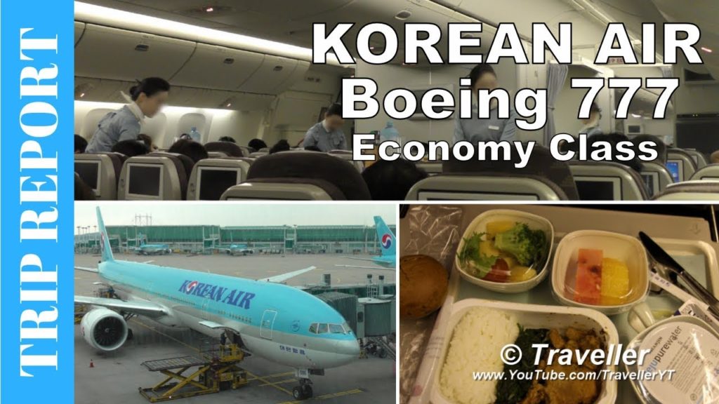 TRIP REPORT - Korean Air Boeing 777 Economy Class Incheon to Amsterdam - Flight Review