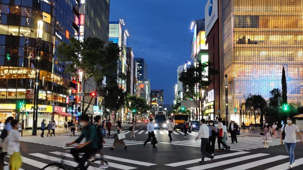 4K Tokyo Evening Walk – Ginza, The Famous Shopping District – 銀座 – Slow TV 4K Tokyo Evening Walk - Ginza, The Famous Shopping District - 銀座 - Slow TV