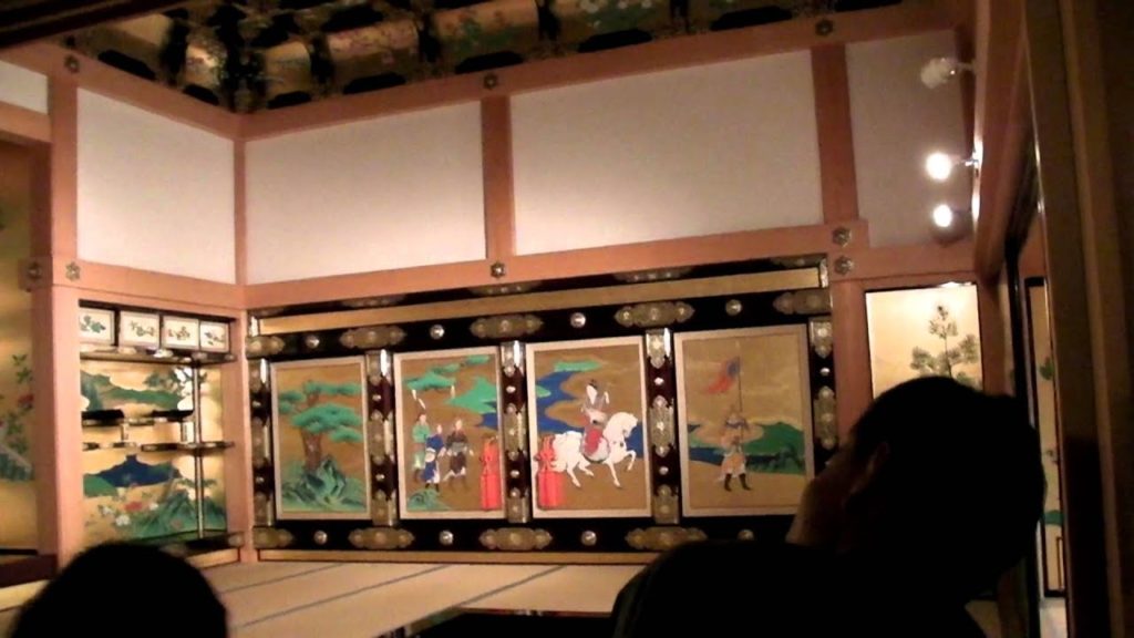 Walking in Honmaru Goten Palace in Kumamoto Castle, Kumamoto, Japan 1/2