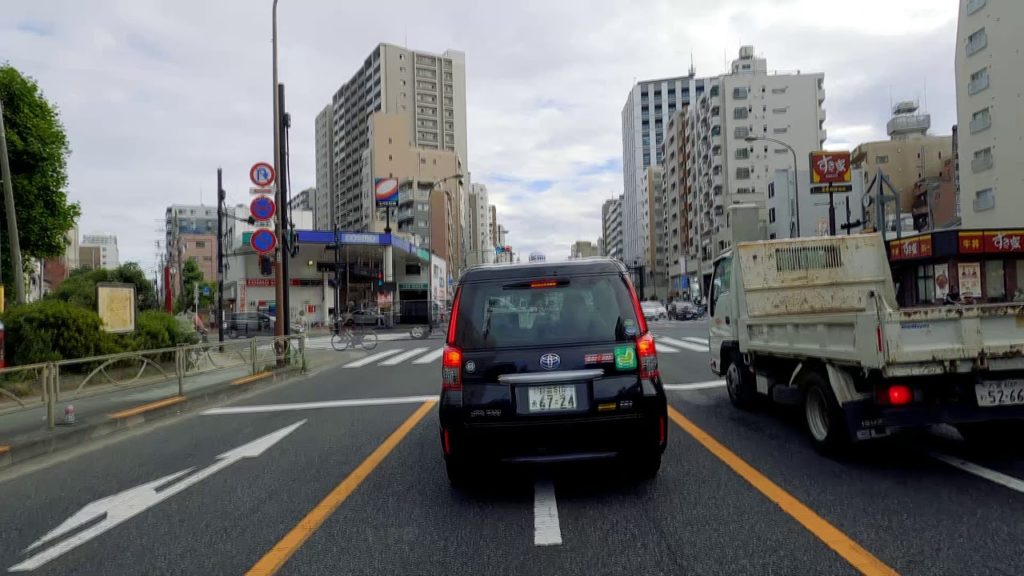 Driving in Japan: Traveling from Ayase to Tsukiji - TOKYO Drive [Slow TV]