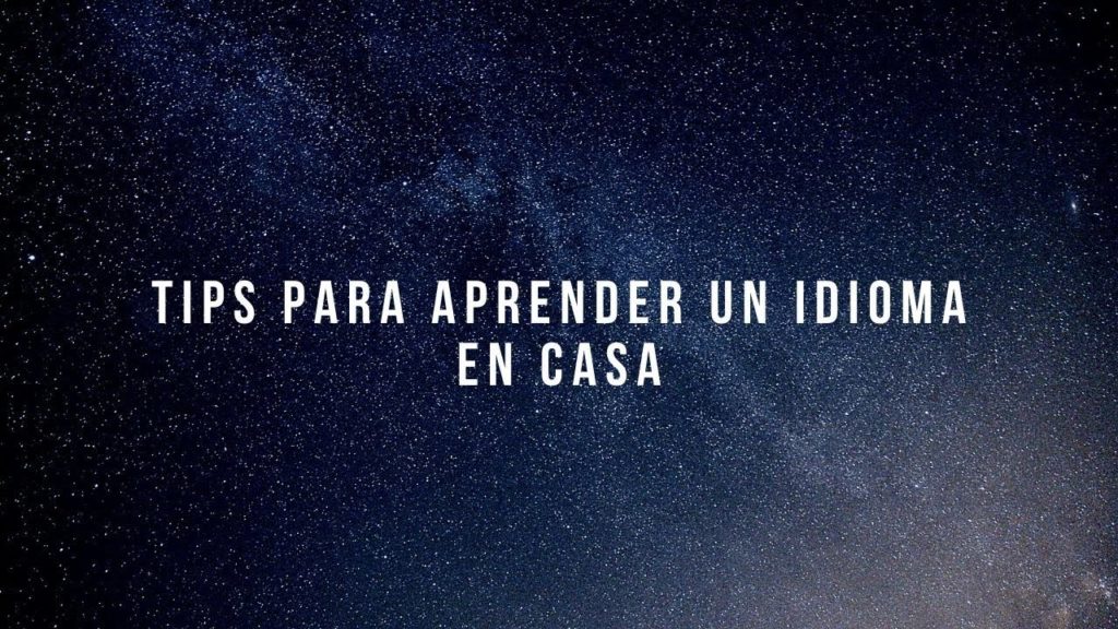 Webinar Tips para aprender un idioma en casa