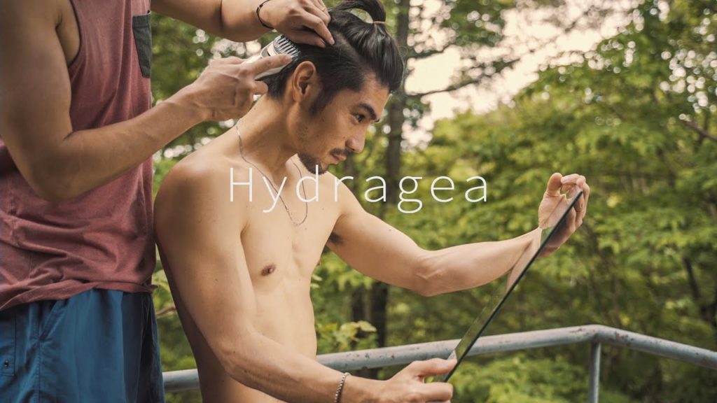 Hydrangea "These Moments"  New Ordinary life in the middle of Forest  紫陽花 森の中の理髪店