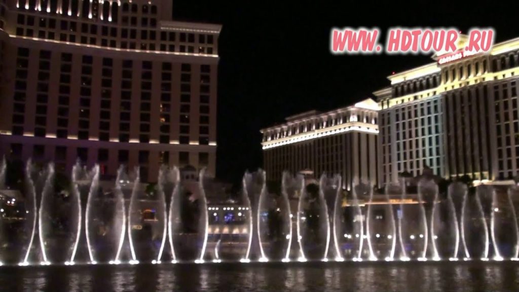 USA. Nevada #1. Fantastic Fountain show in Las Vegas.