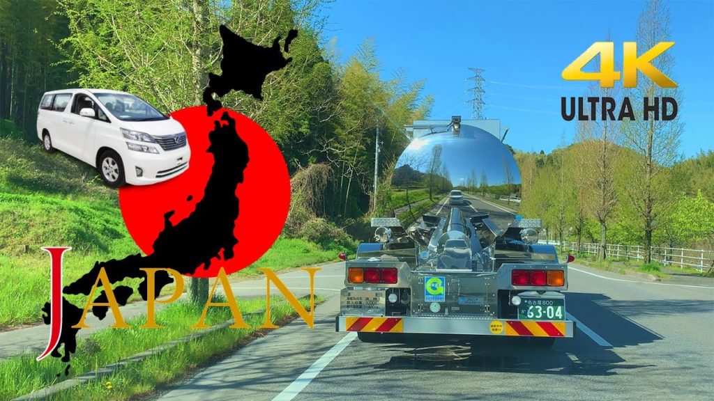 Driving | JAPAN | Aichi Prefecture | Gamagori City | Nishio City | Route 41 | Mirror Truck...COOL!