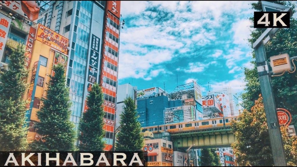 Tokyo Walking beautiful in Akihabara Denkigaiguchi 4K+MAP【Japan Travel Guide】