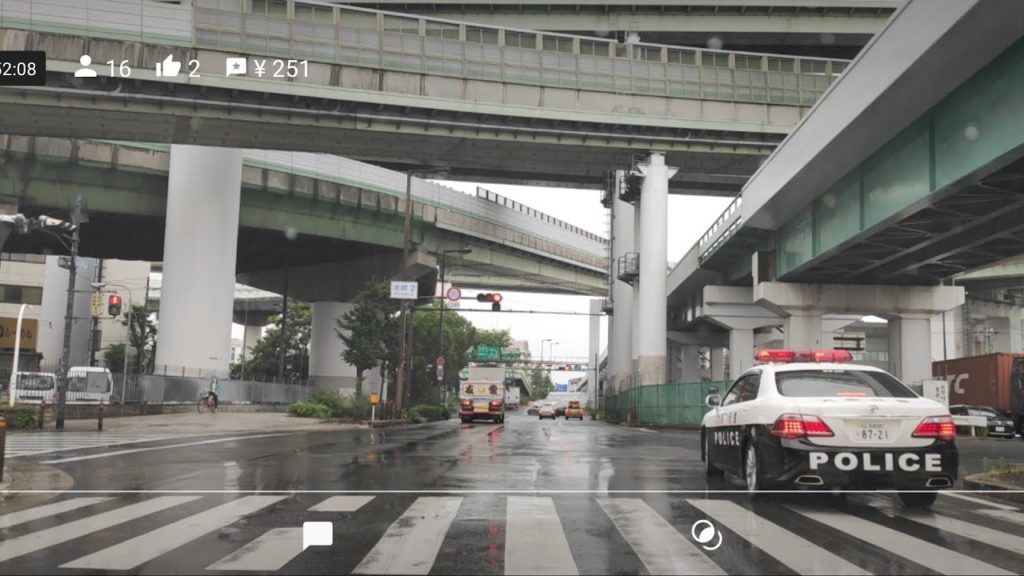 【雑談】雨のドライブ 移動ライブカメラ No.44 Live camera 【雑談】雨のドライブ 移動ライブカメラ No.44 Live camera