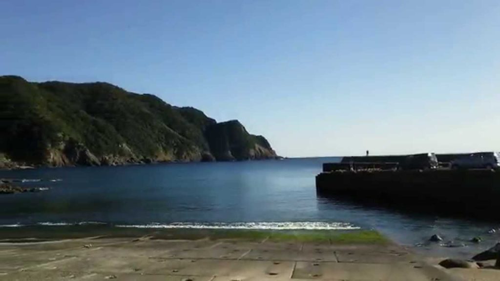 Blue Ocean Beach, Relaxing Wave Sound in Bonotsh, Kagoshima (Japan)