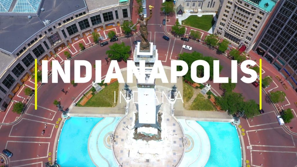 Indianapolis, Indiana | 4K drone footage