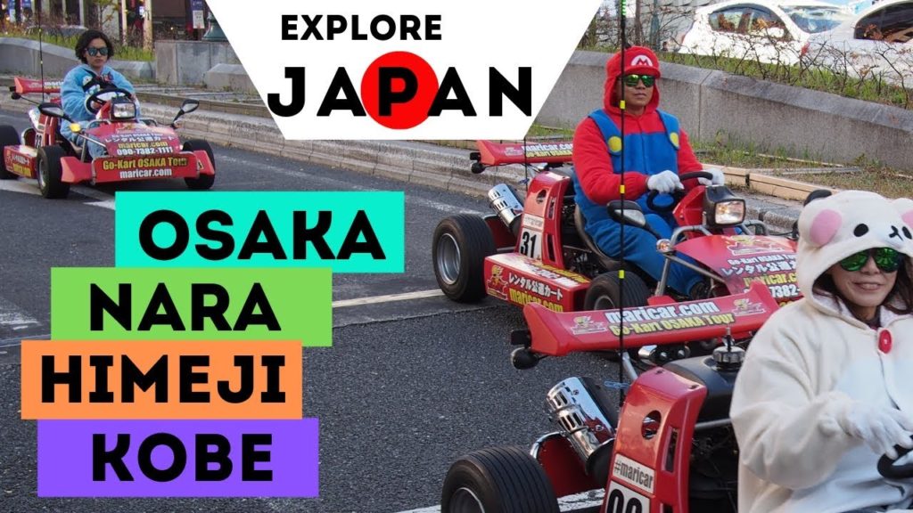 Explore Japan's Cities - Glimpse of Osaka, Himeji, Nara and Kobe in Kansai Region of Japan