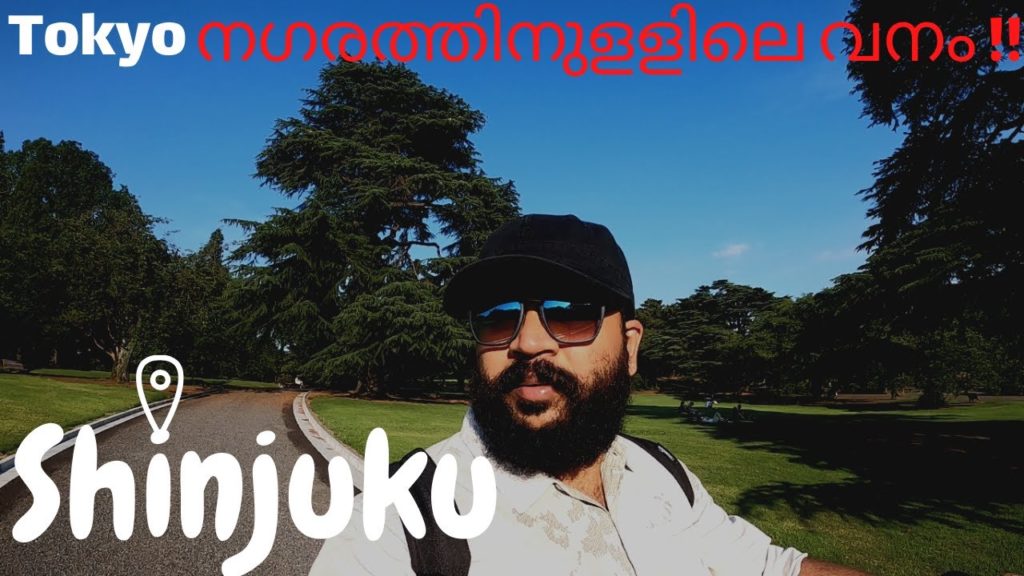 Exploring Shinjuku - part 2 | Gyoen National Garden | Kabukicho | Malayalam Travel Vlog | Japan