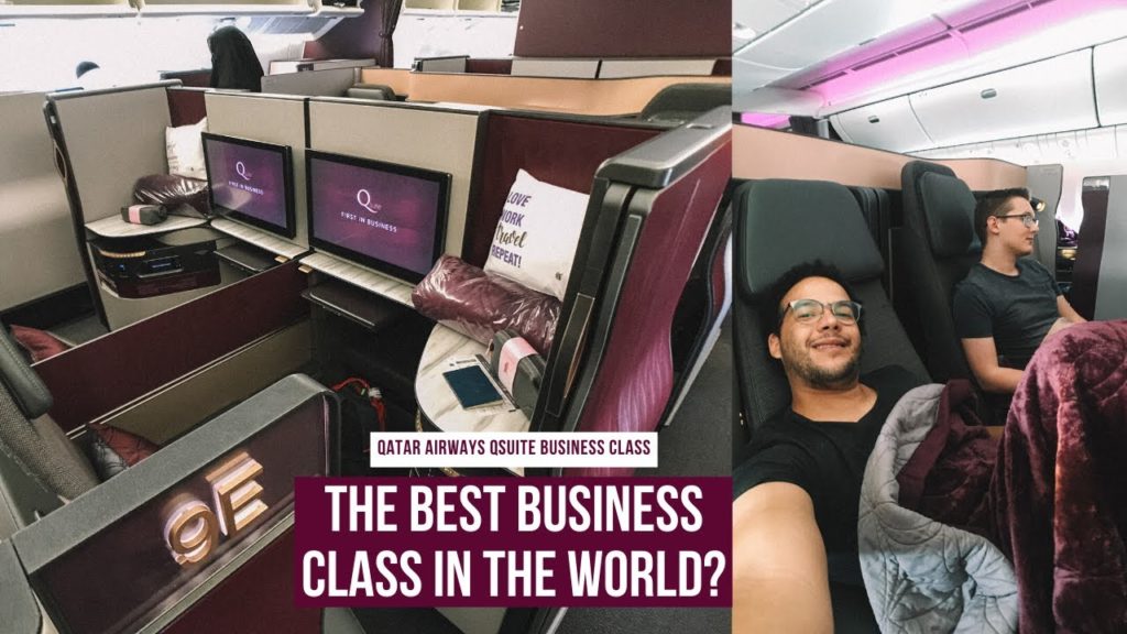 B777-300ER QATAR AIRWAYS QSUITES BUSINESS CLASS