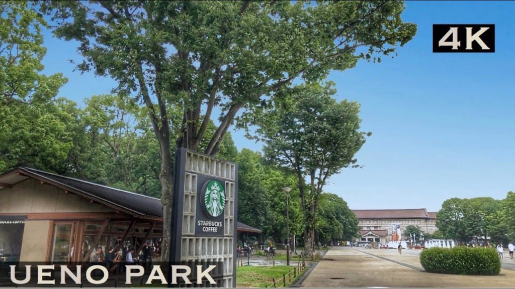 Tokyo Walking beautiful in Ueno Park 4K+MAP【Japan Travel Guide】