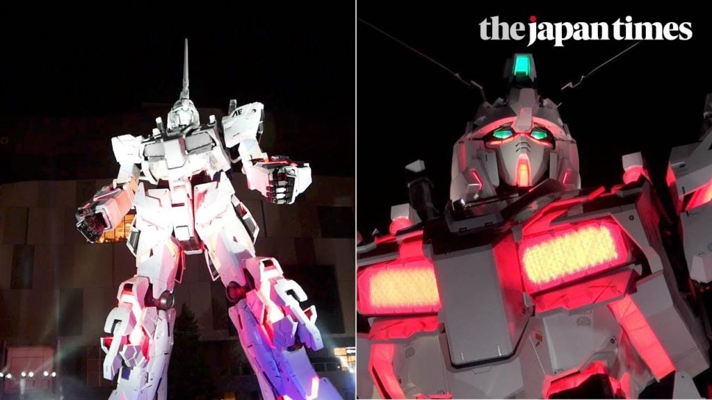 Opening ceremony for Japan’s Unicorn Gundam statue in Odaiba, Tokyo