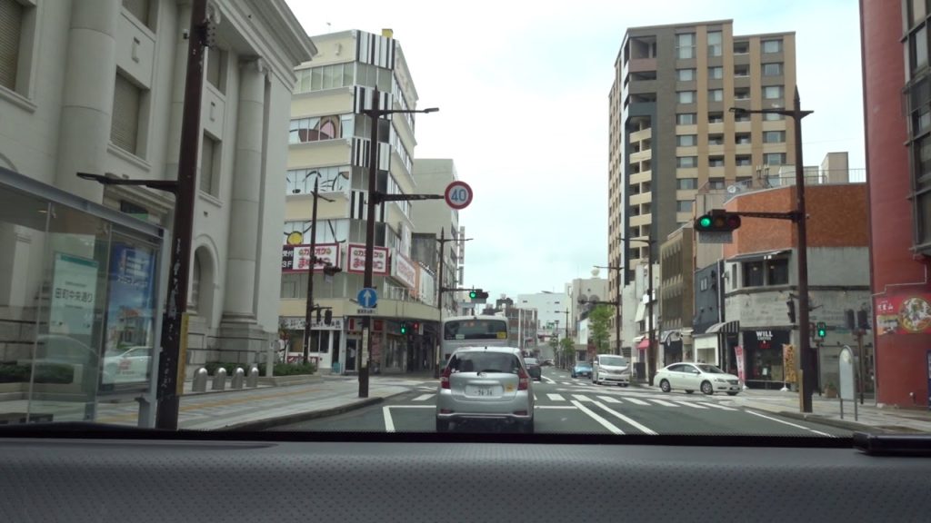 静岡県浜松市！市街地を車でドライブして解説③鍛冶町⇒田町方面！人口80万人の政令指定都市！The city of Hamamatsu city in Japan