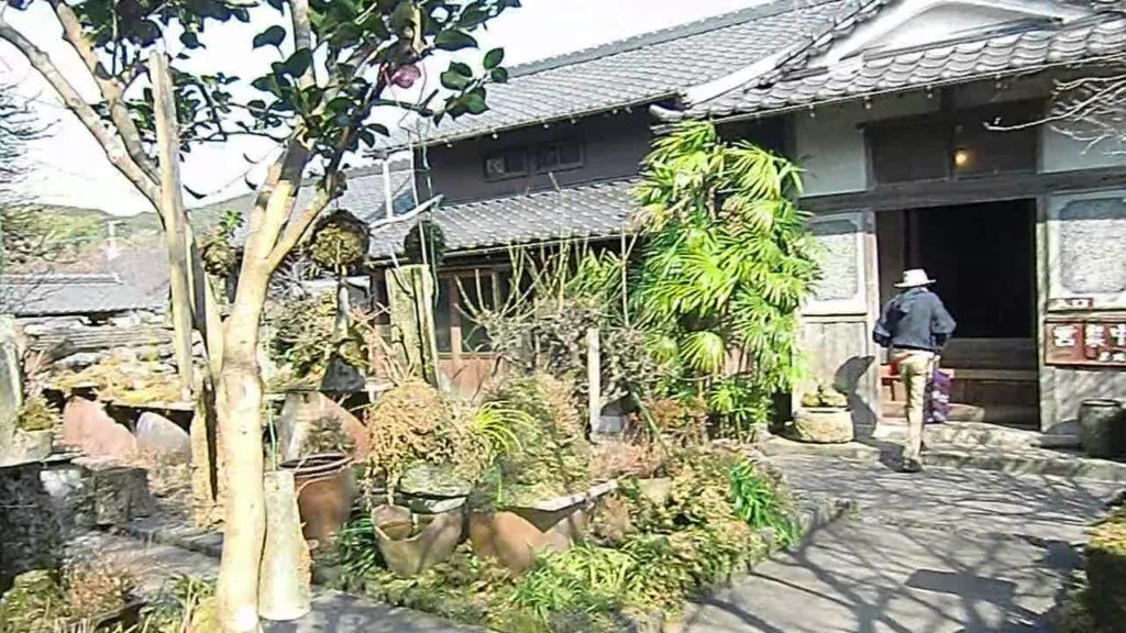 Entering A Traditional Style Restaurant in Chiran, Kagoshima, Japan