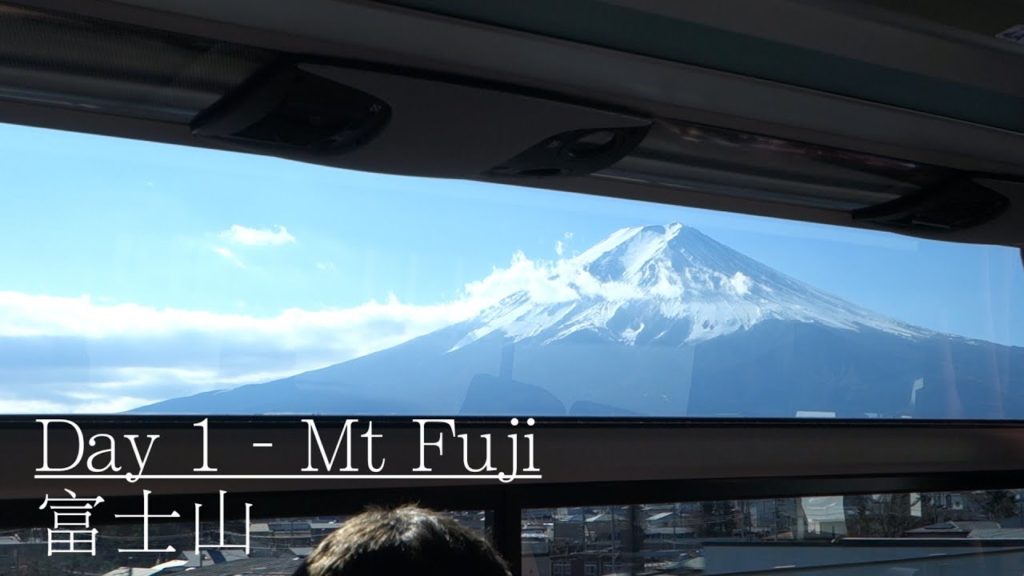 Japan Adventure - Day 1: Mt Fuji