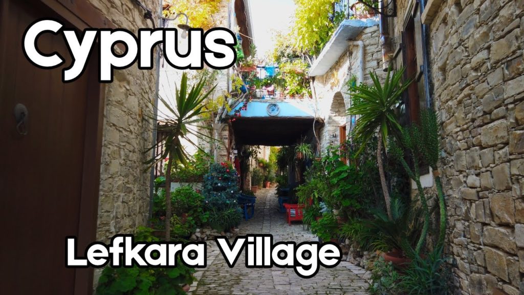 Lefkara - Cyprus - walk around the village | 4K