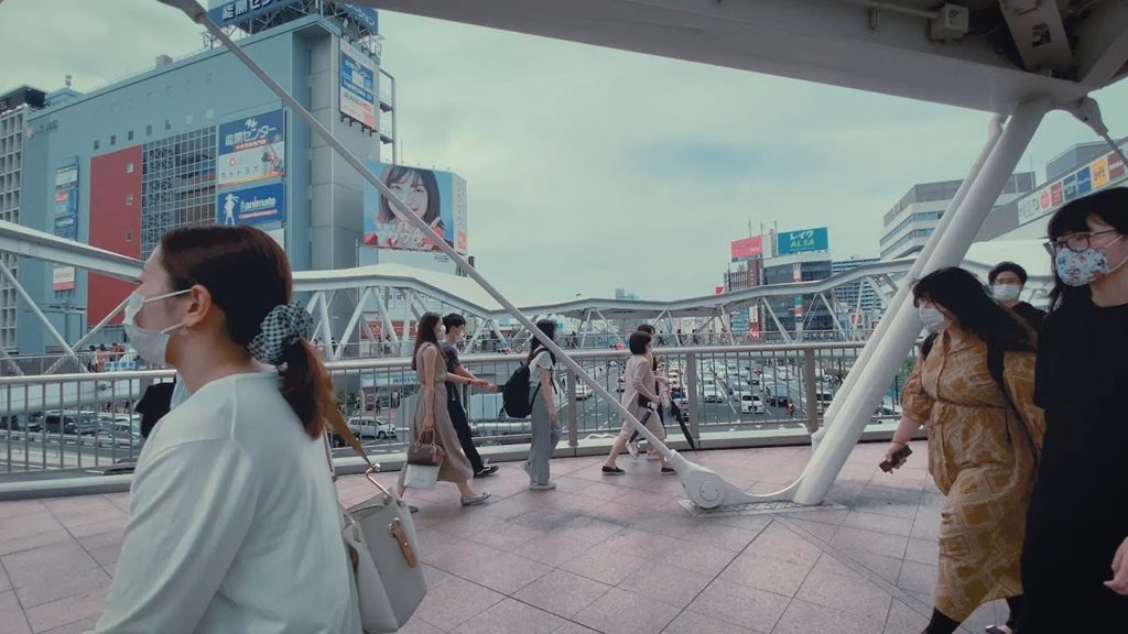 [HD 15FPS] Walking Tennouji, Osaka 大阪の天王寺を歩く 오사카의 텐 노지 산책 穿过大阪的天王寺