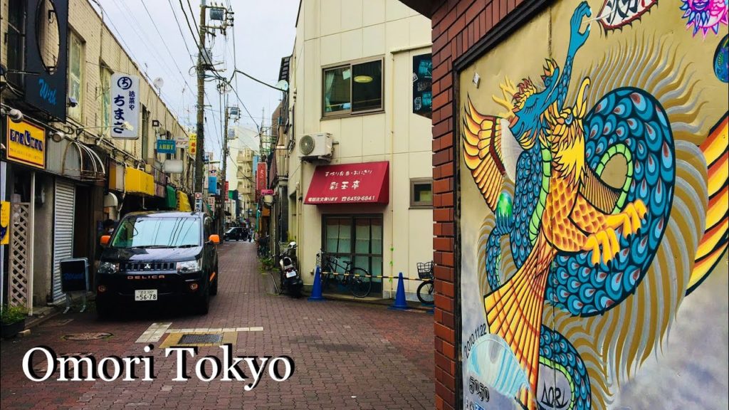 4K 60fps Tokyo Walk -  " Omori Street"  in Japan【June 2020】