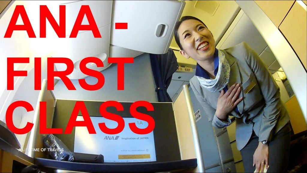 All Nippon Airways - ANA - First Class - 777-300ER - San Francisco - Tokyo Narita
