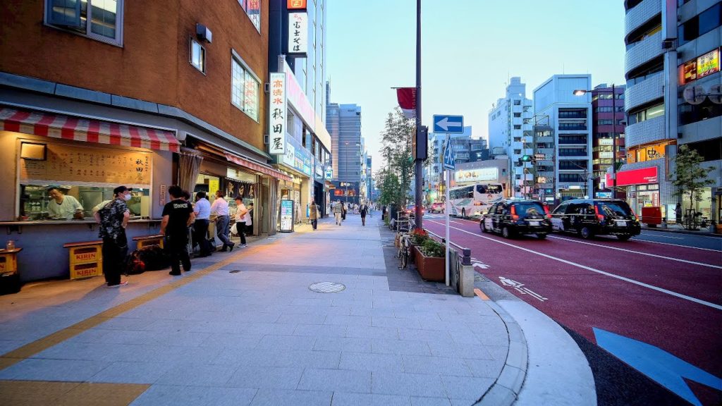 【4K】Walk on Hamamatsucho(浜松町) at Tokyo【2020】