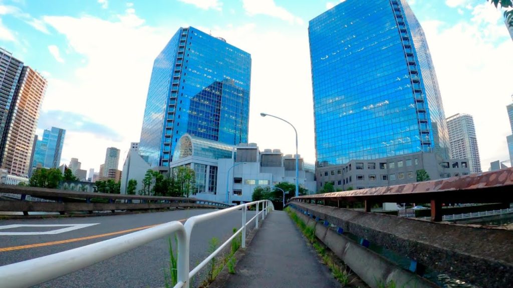 TOKYO JAPAN 4K 2020 -  Cycling Tour Hamamatsucho to Shinagawa