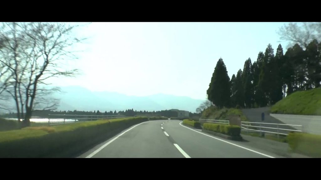 c018 Car window MinamiAso 車窓 南阿蘇