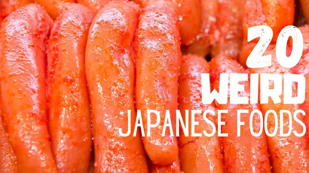 20 Weird Foods That Japanese People Love!