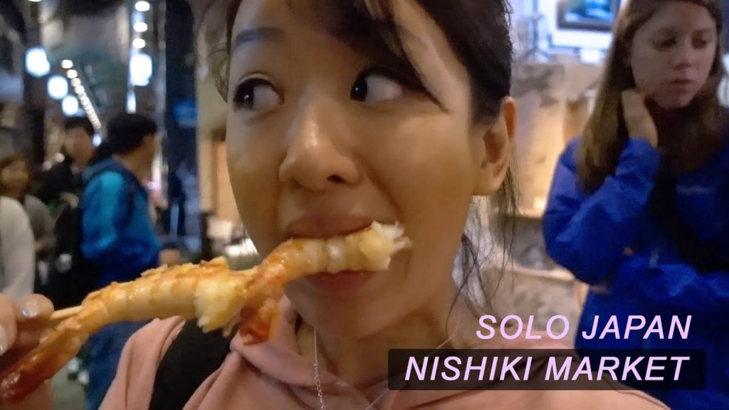 07 I Nomming My Way Through Nishiki Market, Kyoto - SOLO JAPAN