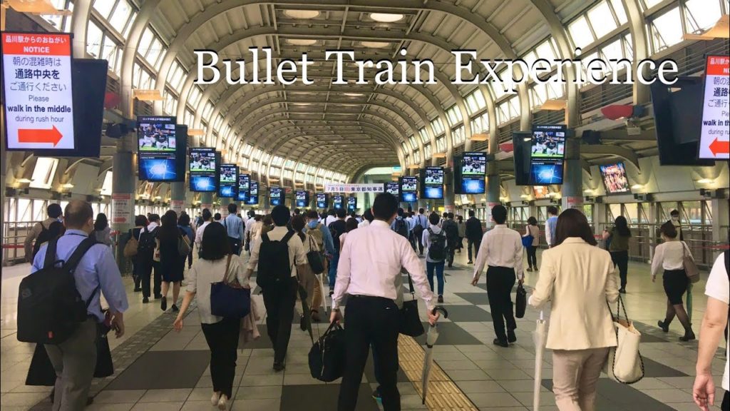 4K 60fps Bullet ( High Speed) Train Experience -  Tokyo Japan " Shinkansen"【June 2020】