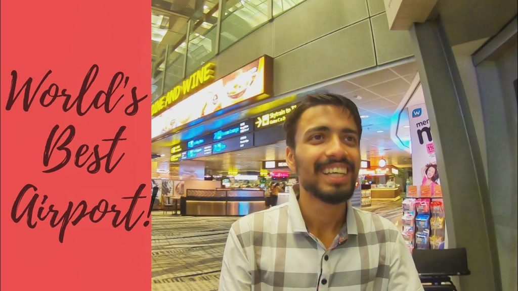 BEST AIRPORT in the World | We lost Phone in Singapore | Singapore Airport