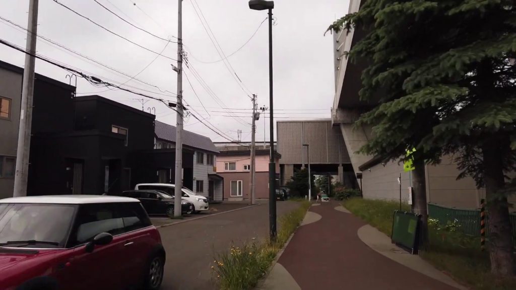 DJI Osmo Pocket 【新川駅～新琴似駅まで散歩】Walk around hokkaido japan