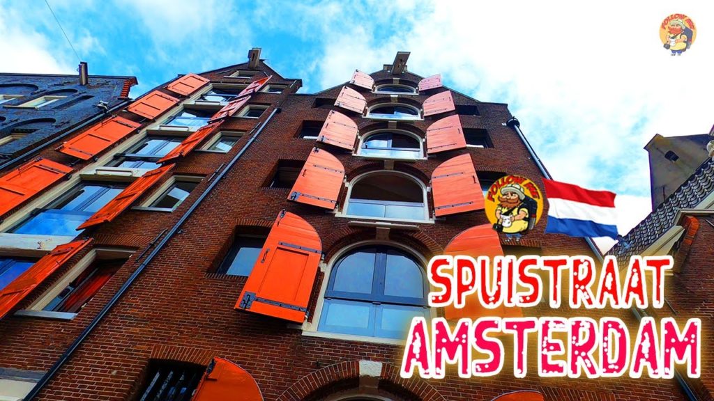 AMSTERDAM SPUISTRAAT STREET WALKING TOUR 4K