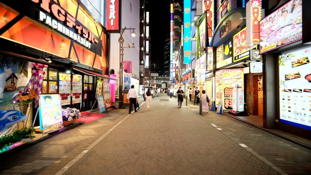 【4K】Night walk on Toranomon(虎ノ門) at Tokyo【FujiX-T4】