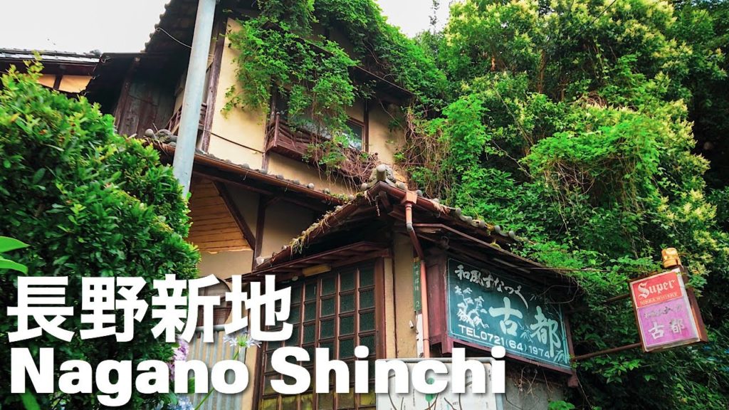 長野新地 かつて河内長野に存在した新地跡を訪問 Nagano Shinchi Ruins in Osaka 4K Japan