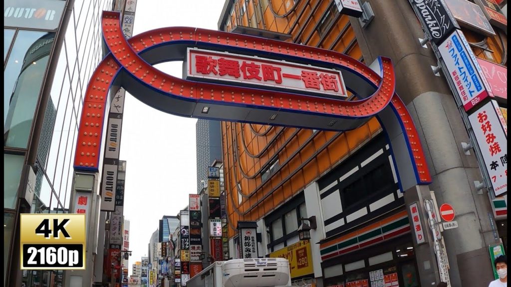 Kabukicho  "Orient's No. 1 red light district"  Shinjuku Tokyo【4K60fps－Japan Travel】 2020.6