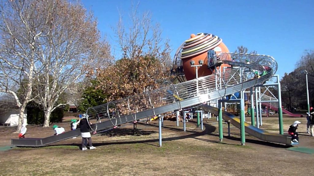 Roller slide at Expo Commemoration Park in Osaka