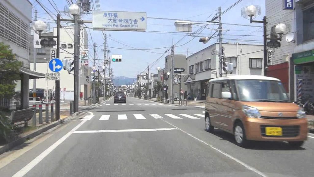 MAIN STREET OMACHI CITY,NAGANO KEN ,JAPAN/PART 1