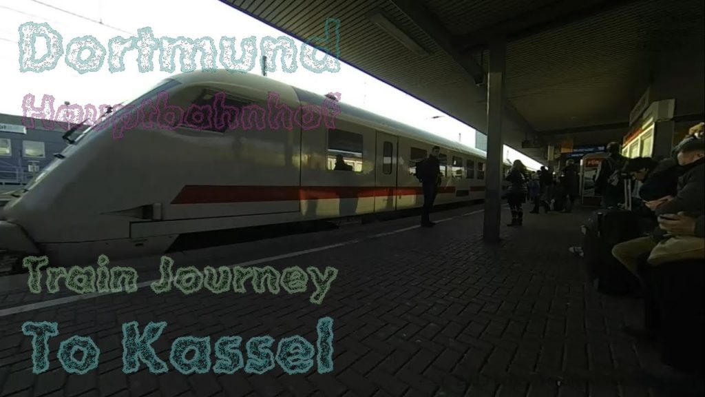 GoPro | Dortmund Central Railway Station | Train Journey to Kassel