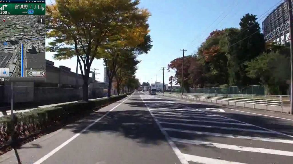 Introduces Sendai Japan by Google Maps Navigation Vol.1