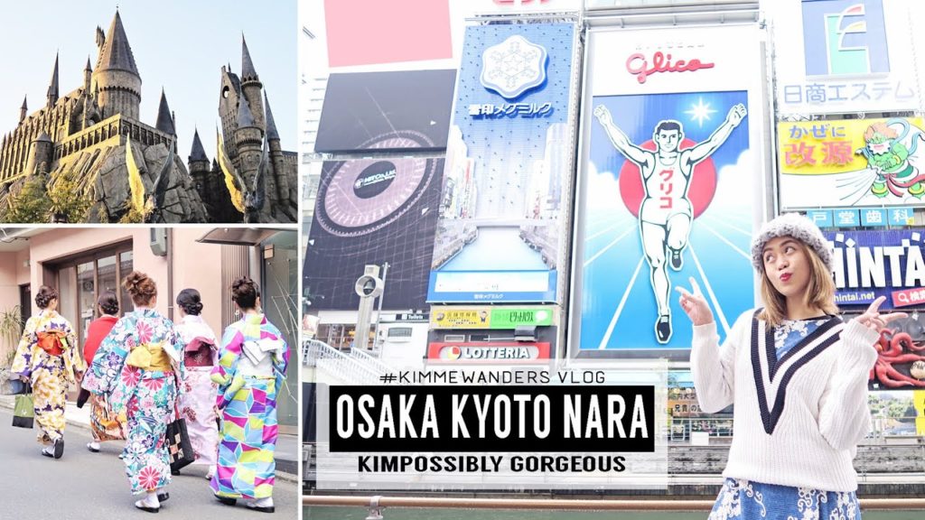 Osaka, Kyoto & Nara Vlog: Deer Park, Fushimi Inari, Dotonbori, WWOHP | Kim Mendoza