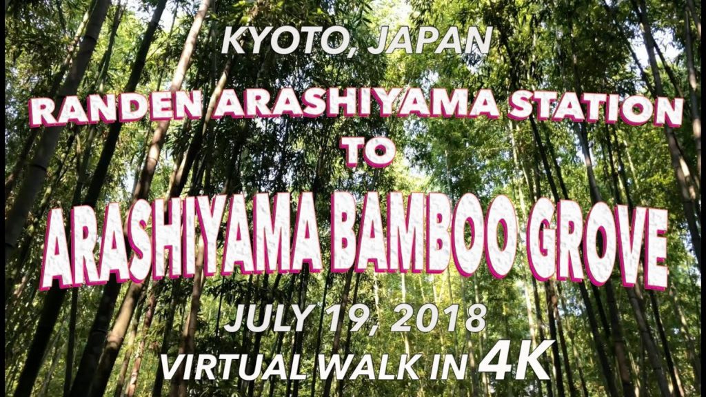 Arashiyama Bamboo Grove 7/19/2018 [4K]