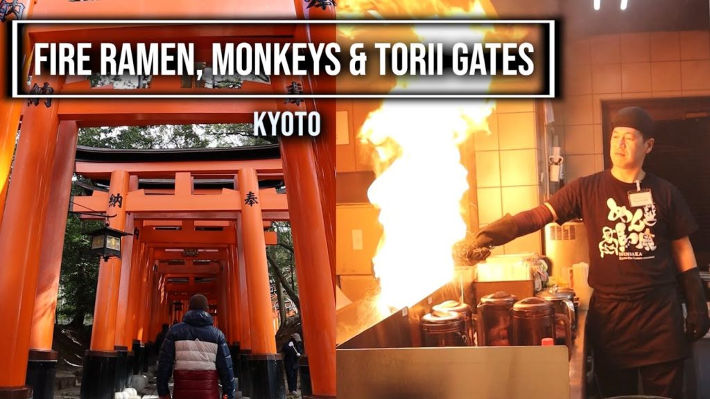 Fushimi Inari, Menbaka Fire Ramen & Irashiyama Monkey Park | KYOTO JAPAN Fushimi Inari, Menbaka Fire Ramen & Irashiyama Monkey Park | KYOTO JAPAN